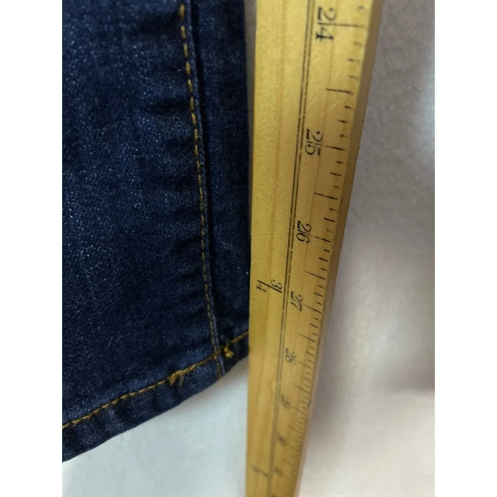 Kenneth Cole Reaction Denim‎ Jeans Womens Size 12 Short Dark Wash